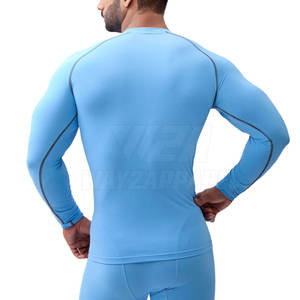 Latest Design Hot Sale Men <b>Compression</b> <b>Shirts</b> Comfortable Fitness Wear Men <b>Compression</b> <b>Shirts</b> - Product Image 2