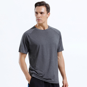 Vente en gros 100% coton Jersey Dry Fit Anti-Pilling Logo personnalisé Impression T-shirts vierges pour hommes de haute qualité à manches courtes - Product Image 4