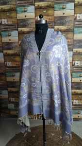 Glamour on the Go Chic Chal de viaje de longitud media Piel sintética de invierno Tipo de oveja duradero Lujo para el viaje VIC - Product Image 2