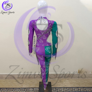 Traje de Desfile Brillante de Primera Calidad, Ligero, para Niñas, Traje de Baile y Desfile, Uniforme de Majorette Personalizado por Zimvi Sports - Product Image 2