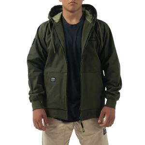 Chaquetas informales para hombre con precio de fábrica al por mayor, chaqueta de invierno de lana unida con tela tejida de invierno universitaria para teñido liso crudo - Product Image 1