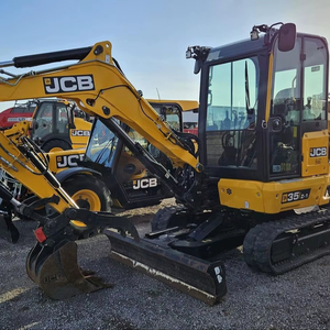 รถขุดขนาดมินิ JCB มือสองราคาถูก35Z-1 3Ton 2Ton รถขุดขนาดมินิสำหรับขายในยุโรปเอเชียอเมริกา - Product Image 3