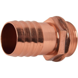 MEGA Conector de Latón para Mangueras de Jardín y Enrolladores, Tamaño de Manguera de 25 mm, Rosca Externa de 1 Pulgada, Paquete de 10 - Product Image 3