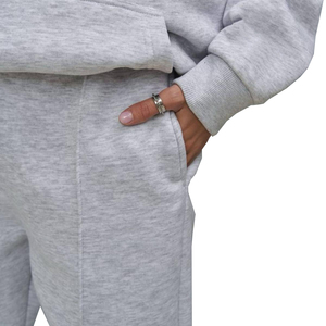 Custom Winter Fleece Women Tracksuits Long Sleeve Oversize Heavyweight Street Wear Women's Tracksuit OEM - Product Image 2