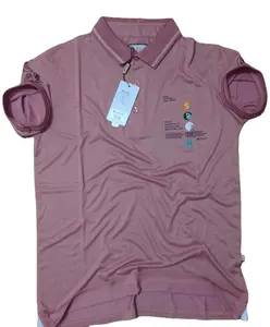 T-shirt à col roulé pour homme, haut classique et décontracté en coton, imprimé, collection automne 2022 - Product Image 1