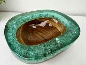 Ensemble de bols de service en bois décoratifs de qualité supérieure les plus vendus de différentes tailles bols à salade en bois de frêne de qualité pour les fêtes - Product Image 5