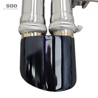 Système d'échappement sport en acier inoxydable SDO pour Audi RS6 RS7 C8 4.0T 2019-2024, compatible avec le contrôle de soupape d'origine