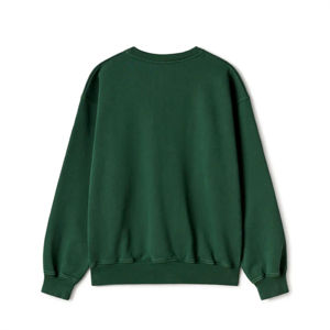 Sweat-shirt en molleton français pour homme, léger, épais, uni, teint, pull-over pour l'hiver, fabrication sur mesure OEM - Product Image 5