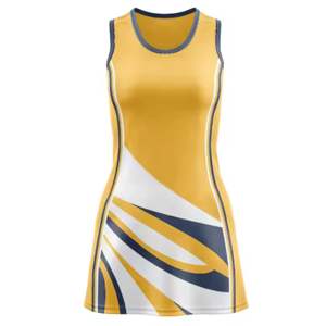 Robe de tennis par sublimation Uniformes de netball pour femmes Jupe de tennis avec logo personnalisé Uniforme de tennis - Product Image 3