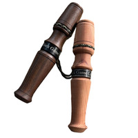 Appel de cerf à queue blanche en bois de noyer - Appel de chasse durable, modèle WD-2024, sons de cerf réalistes, idéal pour les chasseurs de cerfs