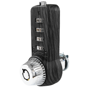 Serrure à combinaison à 4 chiffres haute sécurité en alliage de zinc moderne pour les portes de gymnase, d'hôpital, de bureau, les meubles d'extérieur, les armoires de rangement - Product Image 3