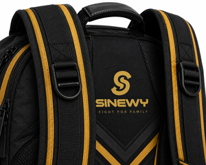 Sac à dos de lutte tactique SINEWY à cadre externe 36-56L en nylon résistant à l'eau, équipement d'extérieur, design géométrique, unisexe, à bandoulière - Product Image 3