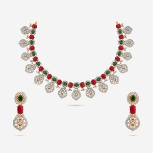 Zircon Bridal Necklace Elegant <b>Wedding</b> <b>Accessory</b> - Product Image 1