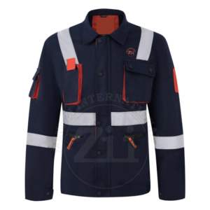 Overol de Seguridad Ignífugo e Impermeable de Algodón con Alta Visibilidad y Reflectante para Rescate de Emergencia y Trabajadores de Fábrica - Product Image 3