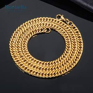 Venta caliente 925 Plata oro blanco 4mm VVS Moissanite Hip Hop joyería collar de cadena cubana - Product Image 4