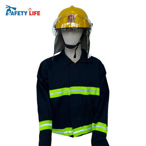 بدلات إطفاء مخصصة مقاومة للهب بالجملة لعام <span class=keywords><strong>2026</strong></span>، زي إطفاء كامل الجسم الأكثر مبيعًا - Product Image 4