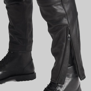 Personalizada de cuero pent Hombres Peso pesado pent cuero Tallas grandes Streetwear Logotipo personalizado Hombres pent Factory - Product Image 6