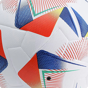 Ballon de football professionnel avec logo personnalisé, thermocollé et cousu à la machine, de haute qualité - Product Image 5