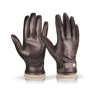 Wholesale Excellent Quality <b>Men</b> Winter <b>Thermal</b> <b>Gloves</b> Needle Detection Soft PU Full-Finger Design Adjustable Cycling CARE MASTER - Product Image 4