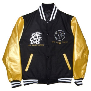 Chaquetas con letras de béisbol de chenilla bordadas de lana con logotipo personalizado para hombre, chaqueta universitaria de manga de cuero en blanco Vintage para hombre - Product Image 1