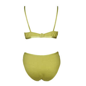 Ensemble soutien-gorge et culotte pour femme - Vert clair - Product Image 2