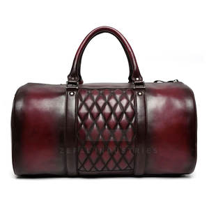 Prix bon marché d'usine sacs de voyage en cuir écologique avec fermeture à glissière couleurs personnalisées et haute qualité - Product Image 2