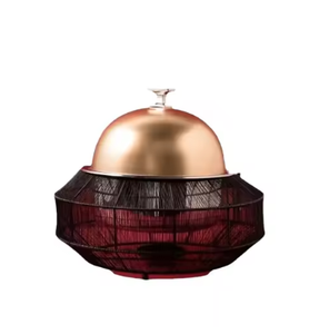 เครื่องอุ่นอาหารโลหะดีไซน์ไม่ซ้ำใครหม้อปรุงอาหารใหม่ตะวันออกกลาง - Product Image 4