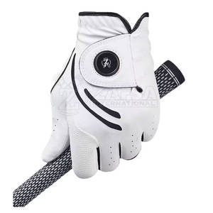 Guantes de golf de cuero genuino de calidad superior duraderos 2025 Guantes deportivos OEM de bajo precio con excelente diseño - Product Image 2