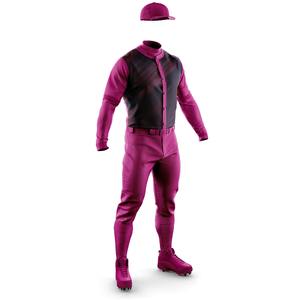 Ensemble de baseball pour jeunes de dernière génération, qualité supérieure, couleur unie, respirant et confortable, prix de gros - Product Image 4