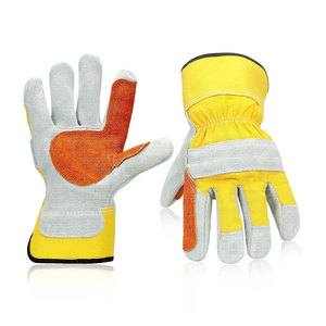 Guantes de Seguridad de Cuero Suave, Protección Completa para las Manos, Transpirables, Precio al por Mayor - Product Image 1