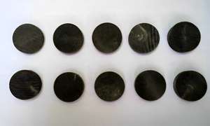 Botones de Cuerno de Búfalo Vintage, Planos, Color Natural, Ecológicos, Hechos a Mano, Decoración de Encaje, Elección de los Exportadores - Product Image 3