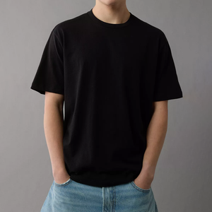 เสื้อยืดผ้าฝ้าย100% คอตตอนคอกลมพิมพ์ลายปักออกแบบได้ตามต้องการ - Product Image 1