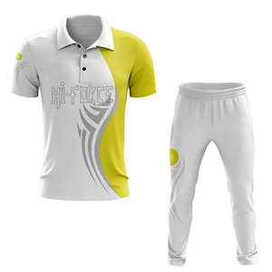 Uniformes de ropa deportiva de equipo de cricket de alta calidad, camisetas de trajes de cricket sublimados personalizados - Product Image 3