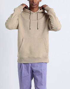 เสื้อสวมหัวผ้าฝ้าย100% ที่มีฮู้ดขนาดใหญ่พิเศษสำหรับผู้ชายกำหนดได้เองไม่มีลายเรียบสำหรับฤดูหนาว - Product Image 4