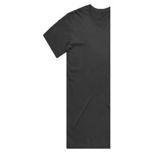 T-shirt en coton biologique écologique personnalisé pour femmes, col rond, manches courtes, uni, respirant, en molleton gaufré, coupe classique - Product Image 6