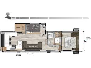 2026 Used F-o-r-e-s-t R-i-v-e-r Wildwood 290ZEN - Product Image 2