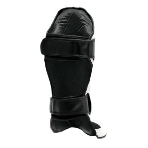 Protège-tibias de boxe de haute qualité en cuir PU, écologiques, unisexes, avec étiquette personnalisée, services OEM, protection excellente - Product Image 6