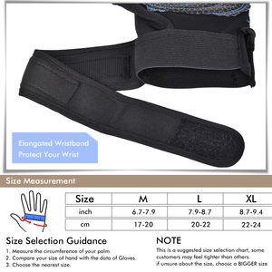 Hot Sale Leather Workout Fitness Gym Weight <b>Lifting</b> <b>Gloves</b> Adjustable Lightweight for Gym Training - Product Image 4