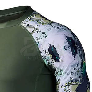 Venta caliente Camisetas de compresión para hombres Ropa de fitness cómoda con el último diseño - Product Image 6