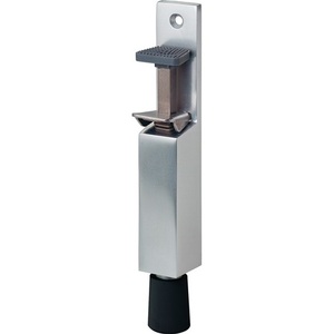 KWS Butée de porte en aluminium 1082.02, peinte argent, hauteur de course 50 mm, anti-courant d'air - Product Image 1