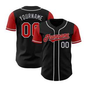 Nouveau haute qualité en gros Offre Spéciale sur mesure blanc 100% Polyester Raglan Baseball chemise/bouton vers le bas maillots de Baseball personnalisés - Product Image 2