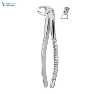 Fórceps de extracción Patrón inglés Fig. 24 Molares inferiores Izquierda-Instrumentos dentales - Product Image 3