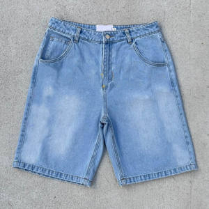 Shorts en jean pour hommes, vêtements décontractés d'été, durables, légers, doux, extensibles, respirants, élégants, confortables, design quotidien, extérieur - Product Image 1