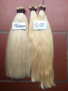 Cuticule alignée vietnamien Remy cheveux humains Extension en vrac en gros couleurs personnalisées Double extrémités dessinées 100 g/paquet - Product Image 4