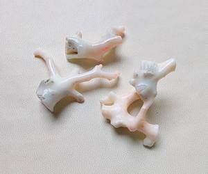 ขายแท่งปะการังสีขาว86Cts แท่งเฉดสีชมพูอัญมณีสีขาวปะการังธรรมชาติ100% แท่งขัดหลวมสำหรับทำเครื่องประดับ - Product Image 3