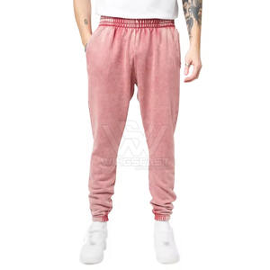 Lightweight High Quality Durable Men Acid Wash <b>Trousers</b> Latest Design Casual Acid Wash <b>Trousers</b> For Sale - Product Image 1