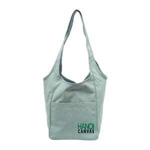 Bolsa de Mano de Lona Reversible Ecológica con Asas, Logotipo Personalizado, Fabricante Vietnamita con Certificación BSCI, Bolsas de Compra Lisas OEM Directas - Product Image 3