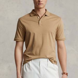 Camisetas de polo personalizadas para hombre al por mayor camisetas de Jersey informales de manga corta de color sólido de 100% algodón con bordado - Product Image 2