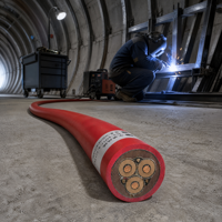 Câble d'alimentation haute tension MYPTJ en cuivre et caoutchouc EPR pour machine à souder