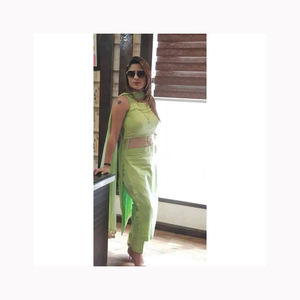 Traje de seda tradicional de nuevo diseñador, ropa de fiesta con bordado pesado, secuencia de trabajo, pantalón elegante, aspecto elegante Dupatta - Product Image 4